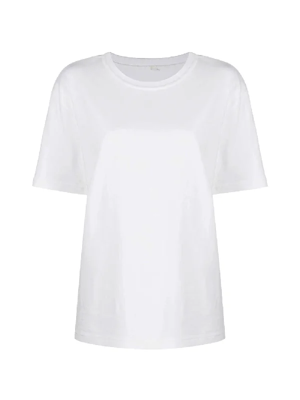 Puff Logo Tee In Cotton Jersey