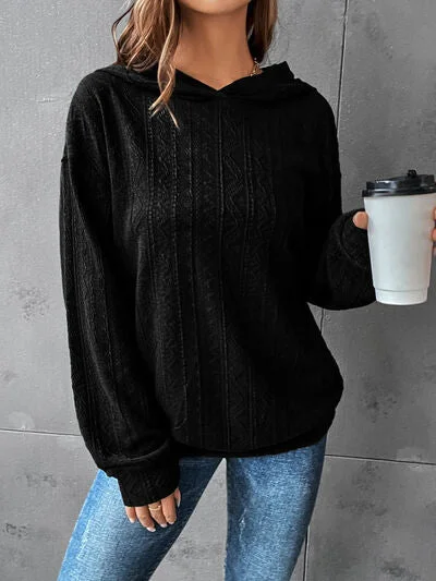 textured-dropped-shoulder-hoodie