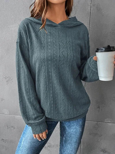 textured-dropped-shoulder-hoodie