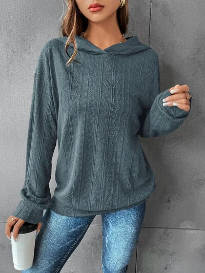 textured-dropped-shoulder-hoodie