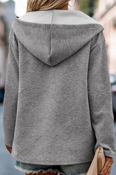 textured-half-button-dropped-shoulder-hoodie