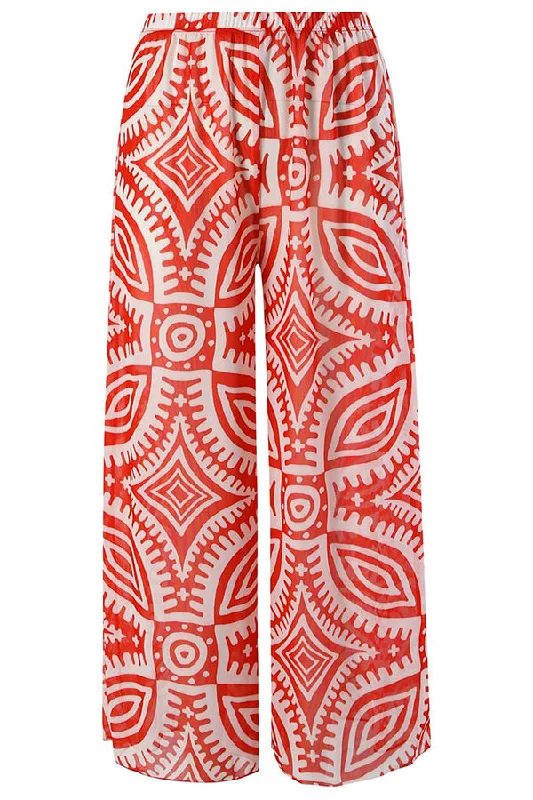 unique-printed-swimsuit-and-elastic-waist-pants-set