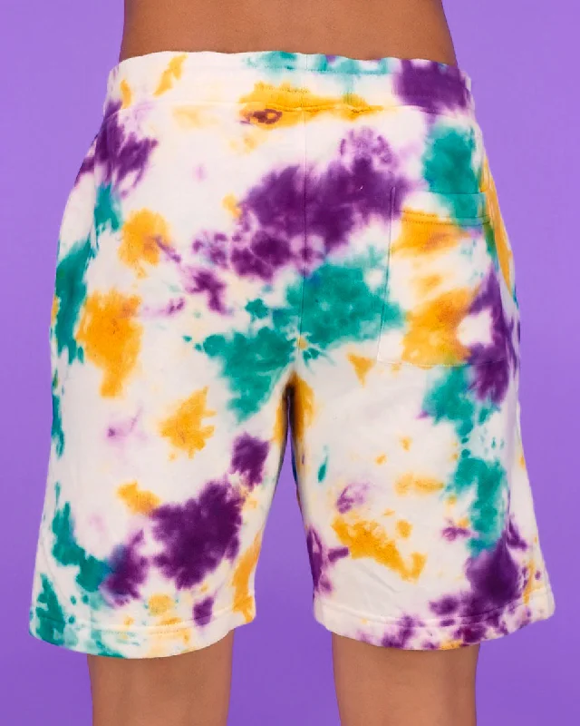 wax-skull-tie-dye-fleece-shorts