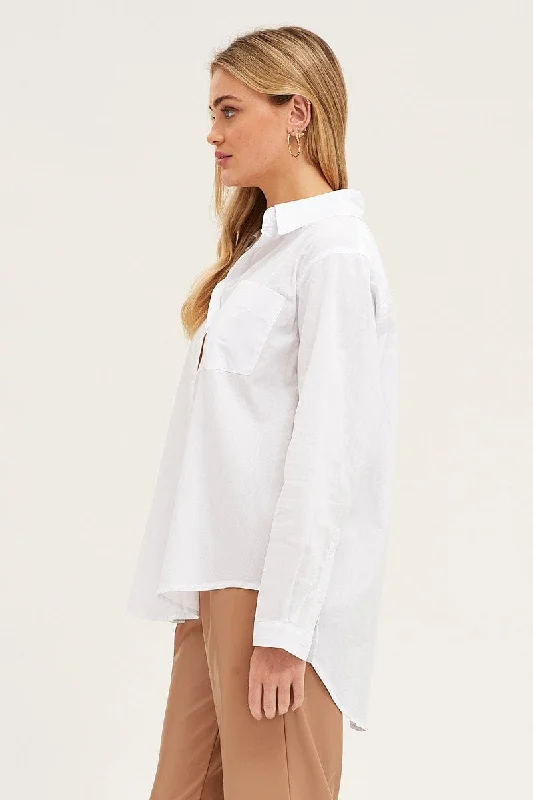 white-cotton-poplin-long-sleeve-button-up-shirt-wc2453-34w