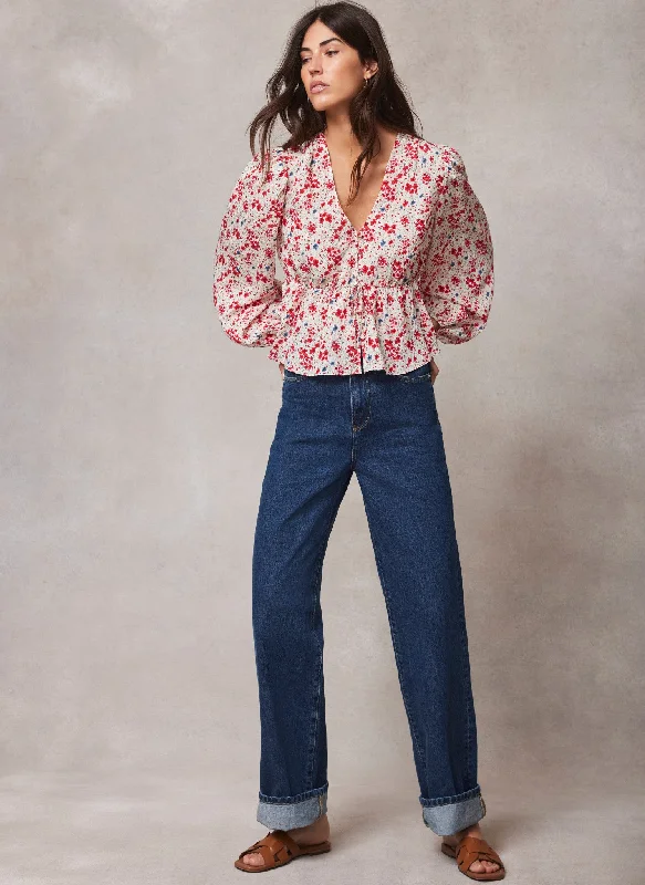 white-floral-print-blouse-1