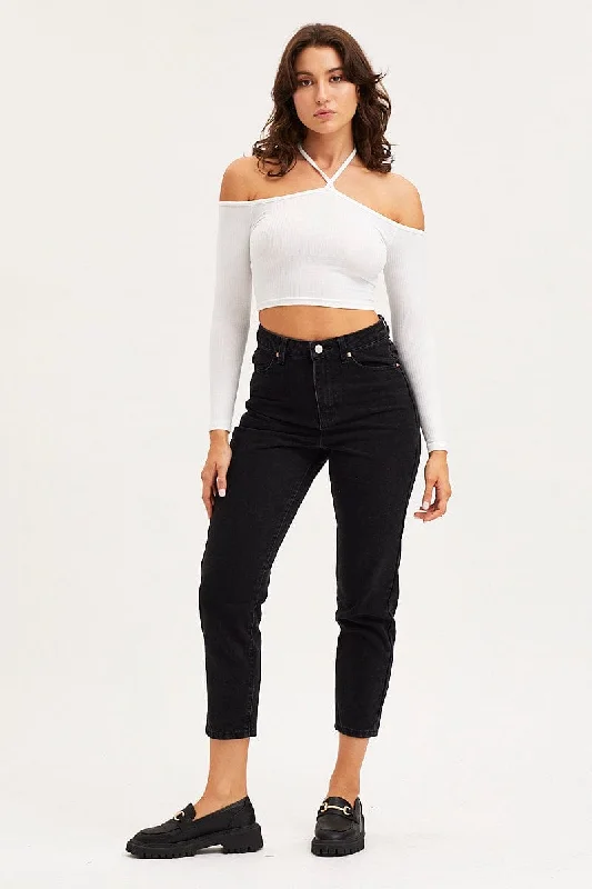 white-jersey-crop-top-long-sleeve-halter-neck-jc1818-84sb