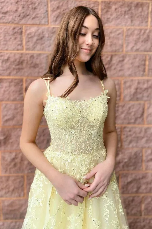 yellow-tulle-applique-lace-up-a-line-long-prom-dress